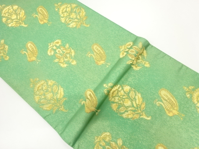 JAPANESE FUKURO OBI / WOVEN FLOWER